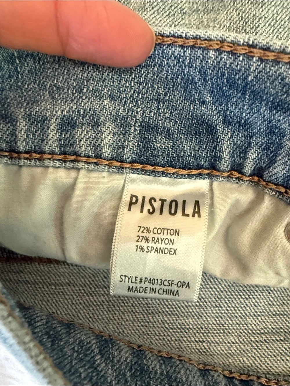 pistola light blue